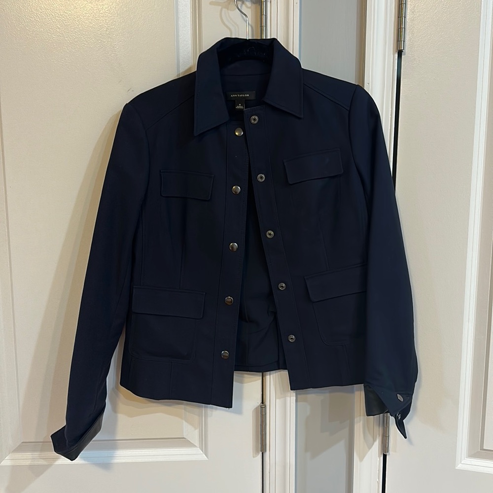 Ann Taylor blue jacket